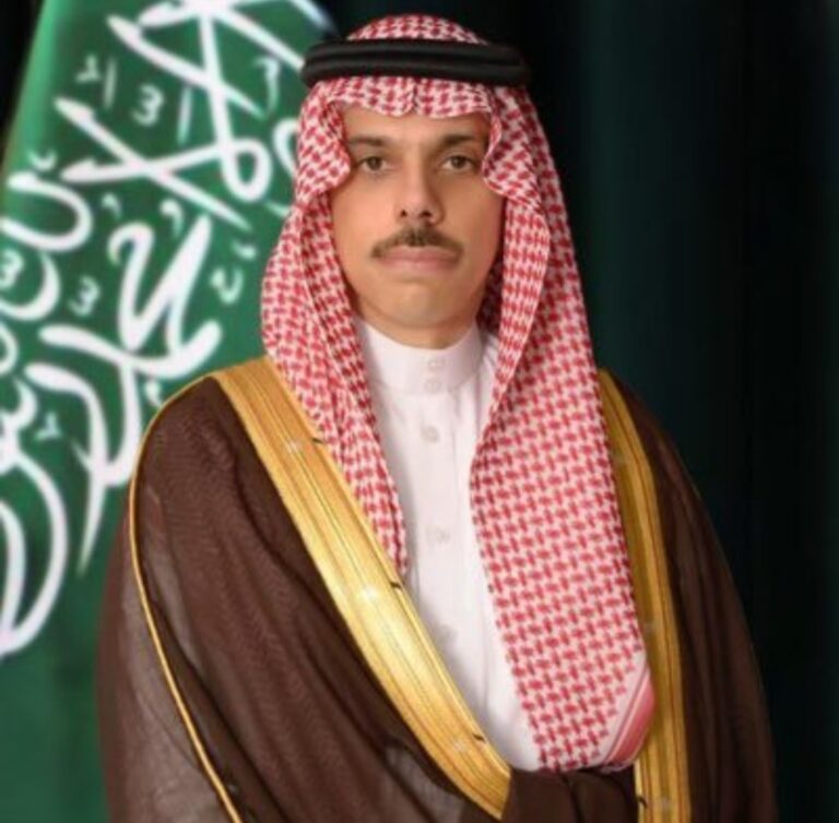وزير الخارجية السعودي سمو الأمير فيصل بن فرحان ونائب رئيس دولة فلسطين يبحثان تطورات الأوضاع